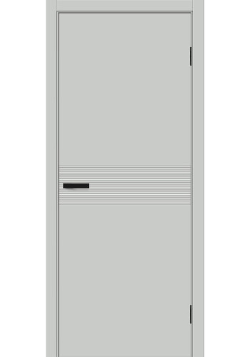 Межкомнатная дверь Граффити-23, цвет Grey Pro