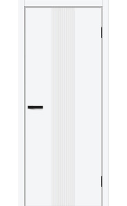 Межкомнатная дверь Граффити-21, цвет White Pro