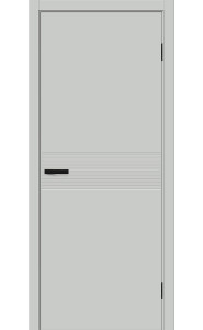 Межкомнатная дверь Граффити-23.Д, цвет Grey Pro